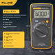 Цифровой портативный мультиметр FLUKE F101 с автоматическим выбором диапазона и функцией проверки измерительных приборов. - изображение 2