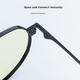 Оригинальные очки JD Anti-Blue Light Glasses Pro, защита от синего света 70%, без рецепта, для мужчин и женщин, защитные очки для глаз, для использования с мобильными телефонами и компьютерами, сверхлегкий бета-титан. - изображение 2