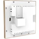 TP-LINK TL-AP450I Тонка шампансько-золотава (квадратна) бездротова точка доступу 450 Мбіт/с, 86 панелей, Wi-Fi доступ для всього будинку, блок живлення POE, керування змінним струмом - изображение 4