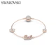 Жіночий браслет SWAROVSKI DAZZLING SWAN рожевого кольору з принтом лебедя, подарунок на день народження жінки, 5472271 - изображение 2