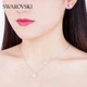 Сережки-гвоздики SWAROVSKI IDYLLIA з милою квіткою для жінок, подарунок на день народження, День богині, 38 мм, 5136838 - изображение 6