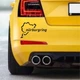 Наклейка Nurburgring 20,0*14,0 см черный - изображение 2