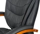 Кресло АКЛАС Валенсия Soft EX MB (Кожа LC-A Black/PU Black) - изображение 7
