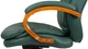 Крісло АКЛАС Валенсія Soft EX MB (Шкіра Lux LC Green/PU Зелений) - зображення 13