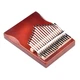 Музичний інструмент Калімба Kalimba на 17 язичків Ручне фортепіано Коричневий M32-a-17b - зображення 2