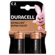 Батарейка Duracell C LR14 щелочная 2шт. в упаковке (5000394052529 / 81483545) - изображение 2