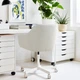 Обертовий стілець Gunnared бежевий/білий IKEA TOSSBERG / MALSKÄR 795.082.32 - изображение 2