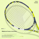 Тенісна ракетка Babolat Full Carbon, модель 2023 року, для чоловіків та жінок початківців та гравців середнього рівня, BOOST AERO - изображение 4
