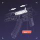 ROKR AK47 Collaboration Edition, конструктор, детская игрушечная модель пистолета, набор для самостоятельной сборки из дерева, подарок на день рождения для мальчика. - изображение 6