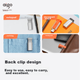 Флеш-накопичувач Aigo 32 ГБ USB 3.2 U332, висувна застібка, молодіжне поєднання двох кольорів, яскраво-помаранчевий - изображение 6