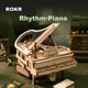 Музыкальная шкатулка Ruotai Ruo Ke Piano с восемью нотами, конструктор-головоломка ручной работы, подарок на день рождения для девочек. - изображение 10
