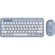 Комплект беспроводной Logitech Pebble 2 Combo Wireless/Bluetooth Tonal Blue - изображение 1