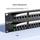 Патч-панель BIAZE TT81 50 портов RJ-11 1U 19" Black - изображение 10
