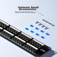 Патч-панель BIAZE TT81 50 портов RJ-11 1U 19" Black - изображение 11