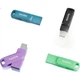 Мобільний флеш-накопичувач SanDisk 64 ГБ Type-C USB 3.2 DDC3 зеленого кольору, швидкість читання до 300 МБ/с, автоматичне резервне копіювання, подвійне використання для телефону та комп'ютера, флеш-накопичувач великої ємності з двома інтерфейсами - зображення 2
