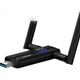 EDUP AX5400M Беспроводной сетевой адаптер WiFi 6 без драйверов, USB 3.0, гигабитный высокоскоростной игровой 5G, мощный внешний приемник WiFi для настольных компьютеров и ноутбуков EP-AX1671S - изображение 2