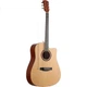 Акустическая гитара Xiangsiniao Folk Guitar с верхней декой из ели, 41 дюйм, для начинающих, подходит как для мужчин, так и для женщин, натуральный цвет дерева. - изображение 2