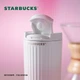 Термокружка Starbucks Pink Fries с трубочкой 473 мл Pink - изображение 5