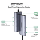 Док-станция расширения UGREEN Type-C, USB-C-концентратор, адаптер-конвертер HDMI/VGA, совместимая с Apple MacBook 16/17, iPad, ноутбуками Huawei, 25037 - изображение 3
