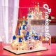 Подарок на День защиты детей от United Imagination, совместимый с LEGO Disney Castle, украшение для дома, игрушка для девочки, подарок для девушки. - изображение 5