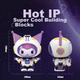 Набор строительных блоков TOP TOY Sanrio Kuromi Space Adventure — большой подарок на день рождения для девочек. - изображение 7
