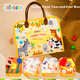Jollybaby Чарівна книжка-липучка на липучці, стійка до розривів, дитяча жувальна міцна іграшка, дитяча іграшка-подарункова книжка-розрив - фермерське видання - зображення 4