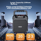Беспроводная Bluetooth-колонка Newmine K503, портативная колонка для уличных танцев с высокой громкостью, компактный портативный плеер для караоке, громкоговоритель для оплаты уличной торговли, версия с одним микрофоном. - изображение 6