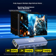 Док-станция расширения Acasis Type-C для настольных компьютеров, HDMI-концентратор, USB-разветвитель, функция зеркального отображения экрана 4K60 Гц, сетевой конвертер портов, адаптер для iPad Pro и Apple Mac, кабель DS-7HN6M1 длиной 1 метр. - изображение 3