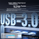 Док-станція розширення Acasis Type-C Thunderbolt 4, сумісна з Apple Mac Desktop Expansion Dock, адаптер USB-C Hub на HDMI 4K Gigabit Ethernet порт 0,2 метра DS-7HN6 - зображення 8
