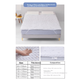 Топер Mercury Star Moon Dream 90x190 см, товщина 4 см - зображення 4