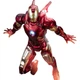 Фигурка Железного Человека Marvel, версия MK7 с подсветкой, модель для демонстрации, подарок на день рождения для мальчиков. - изображение 1