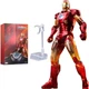 Фигурка Железного Человека Marvel, версия MK7 с подсветкой, модель для демонстрации, подарок на день рождения для мальчиков. - изображение 2