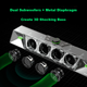 Домашні комп'ютерні колонки Newmine V6 з мікрофоном, Bluetooth 5.3, RGB-підсвічування, система об'ємного звучання для настільного комп'ютера, ноутбука, ігрова гарнітура, чорні - зображення 4