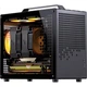 Корпус JONSBO Z20 Black MATX (приблизно 20 літрів, знімна ручка, 240-мм радіаторна підтримка, 163-мм повітряне охолодження, блок живлення ATX, довга відеокарта, Type-C) - изображение 2
