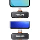 PHILIPS [Субсидії] Бездротовий петличний мікрофон для прямих трансляцій, стрімерів, влогерів, авторів коротких відео, інтерв'ю на свіжому повітрі, інтелектуальне шумозаглушення, версія Lightning, один конектор DLM3543C - зображення 1