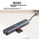 Универсальная док-станция Netac Seven-In Type-C с устройством чтения карт TF/SD, портом USB-C на HDMI/RJ45 Gigabit Ethernet/быстрой зарядкой PD для планшетов Mac HC024 - изображение 4