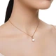 Женское ожерелье SWAROVSKI ORIGINALLY с имитацией жемчуга, подарок на день рождения для девушки, женские украшения 5669523 - зображення 1