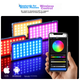 Sidande X2049S Link Fill Light, портативний кишеньковий ліхтар для фотографій, світлодіодний повнокольоровий RGB-ліхтар для зовнішньої портретної зйомки, велика ємність, довговічний ліхтар для камери з функцією гарячого башмака - зображення 7