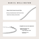 Тенісний браслет Daniel Wellington DW Ma Sichun Edition Starlight Silver Fashion Luxury DW386 - зображення 5