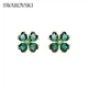 Сережки-гвоздики SWAROVSKI IDYLLIA у вигляді щасливої ​​чотирилистої конюшини, жіночі сережки, подарунок на день народження для жінок, 5666236 - зображення 5