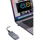 Корпус MAIWO для SSD M.2 NVMe Thunderbolt 4/USB4, 40Гбит/с, алюминиевый, K1695 - изображение 1
