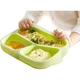 Детская тарелка Babycare из силикона Green - изображение 1