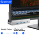 ORICO Type-C Hub, USB 3.0 Hub Expansion Dock, алюмінієвий сплав Clip-On, високошвидкісний подовжувач для настільних комп'ютерів та ноутбуків з портом живлення MH4PC - изображение 6
