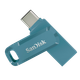Флеш-накопитель SanDisk 128 ГБ Type-C USB3.2 Dual Drive DDC3 синего цвета, скорость чтения до 400 МБ/с, автоматическое резервное копирование, совместимость с телефонами и компьютерами, двухинтерфейсный накопитель большой емкости. - зображення 9
