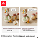 Игрушка для раннего развития HUILE TOYS Мама Гусыня и гусята - изображение 12
