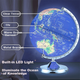 Mengduofu Intelligent AR Globe, інтерактивна 3D-іграшка для учнів, хлопчиків, учнів середньої школи, подарунок на день народження дитини - зображення 6