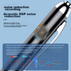 JNN X90 16 ГБ смарт-диктофон, професійне HD-шумозаглушення, безкоштовне перетворення голосу, для навчання, ділових зустрічей, співбесід, швидких нотаток, чорний - зображення 3