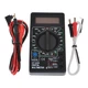 Тестер DT-838 LCD, 125*70мм, пластиковий футляр, A, V, R, тест діодів, зумер, температура - зображення 2