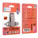 Флеш-накопичувач USB-A/C HOCO UD15 Clever USB3.2 Type-C 64GB Gray - изображение 1