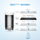 Фільтр для води PHILIPS Faucet Water Cleaner для кухонного крана, попередній фільтр, ультрафільтрація, фільтр для води з крана WP3811, один пристрій, два картриджі - зображення 2